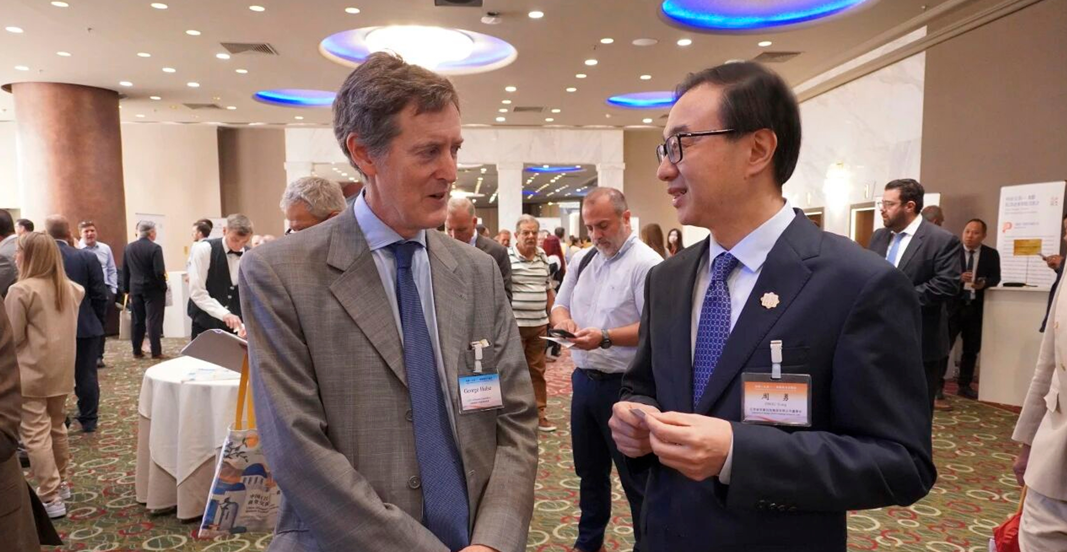 信长星率江苏省代表团到希腊考察访问 苏豪控股集团随团出访